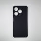 Tecno Spark 10 Carbon Fiber texture Hard Rubber armour back cover shock-porof case