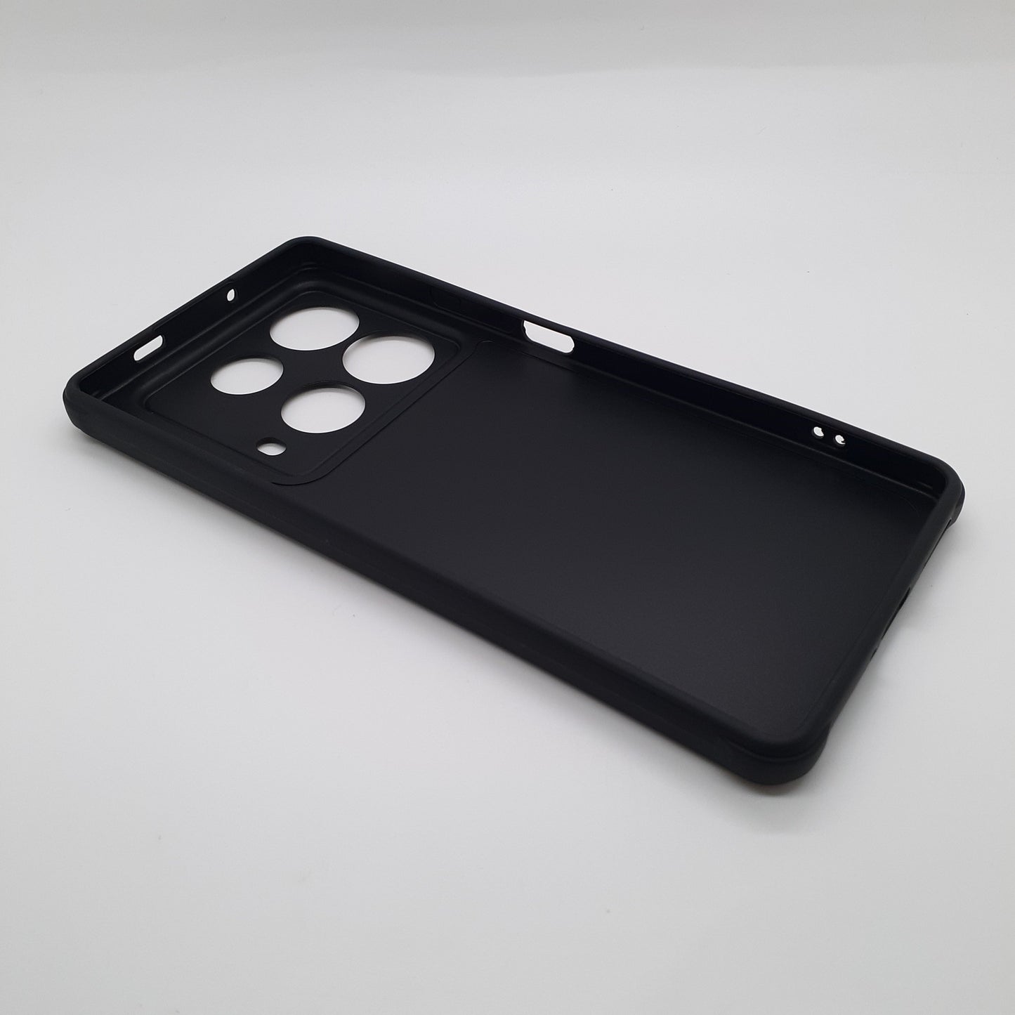 infinix Note 40 Carbon Fiber texture Hard Rubber armour back cover shock-porof case