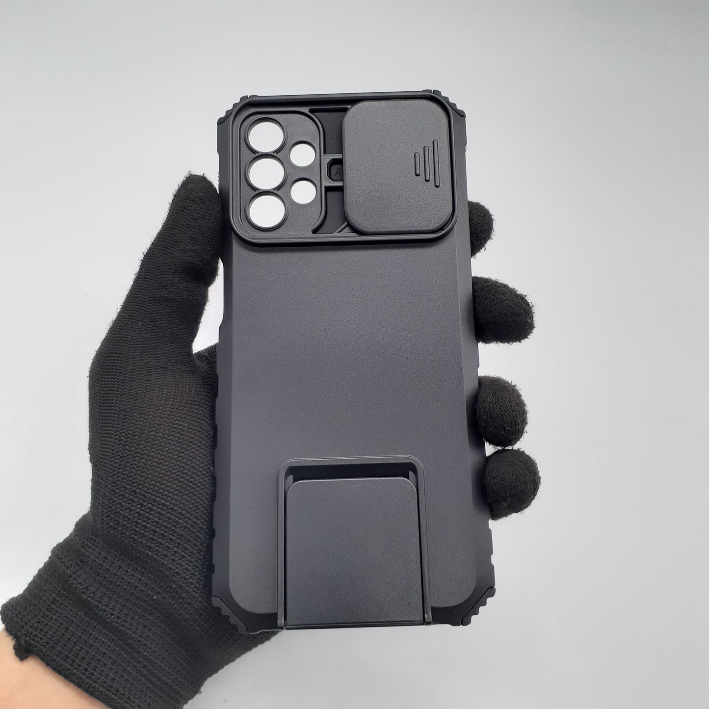 Samsung A32 5G Case Heavy Duty Shockproof with Camera Cover Kickstand Hands Free Viewing