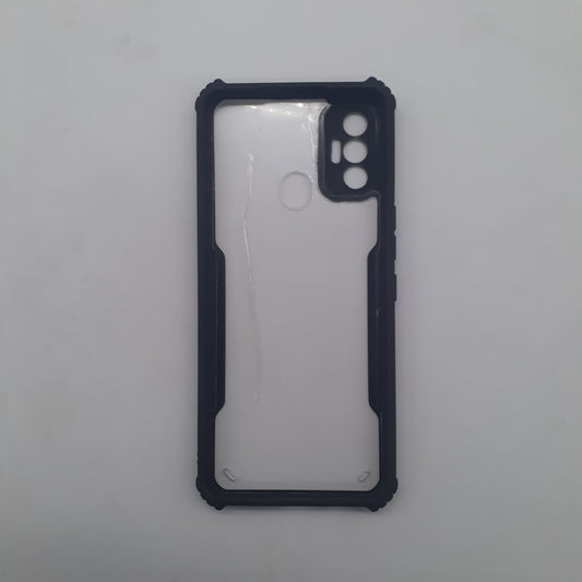 Tecno Spark 7 iPAKY Shockproof Bumper Case with Enhanced Grip and Ultra-Durable Edges for Maximum Protection