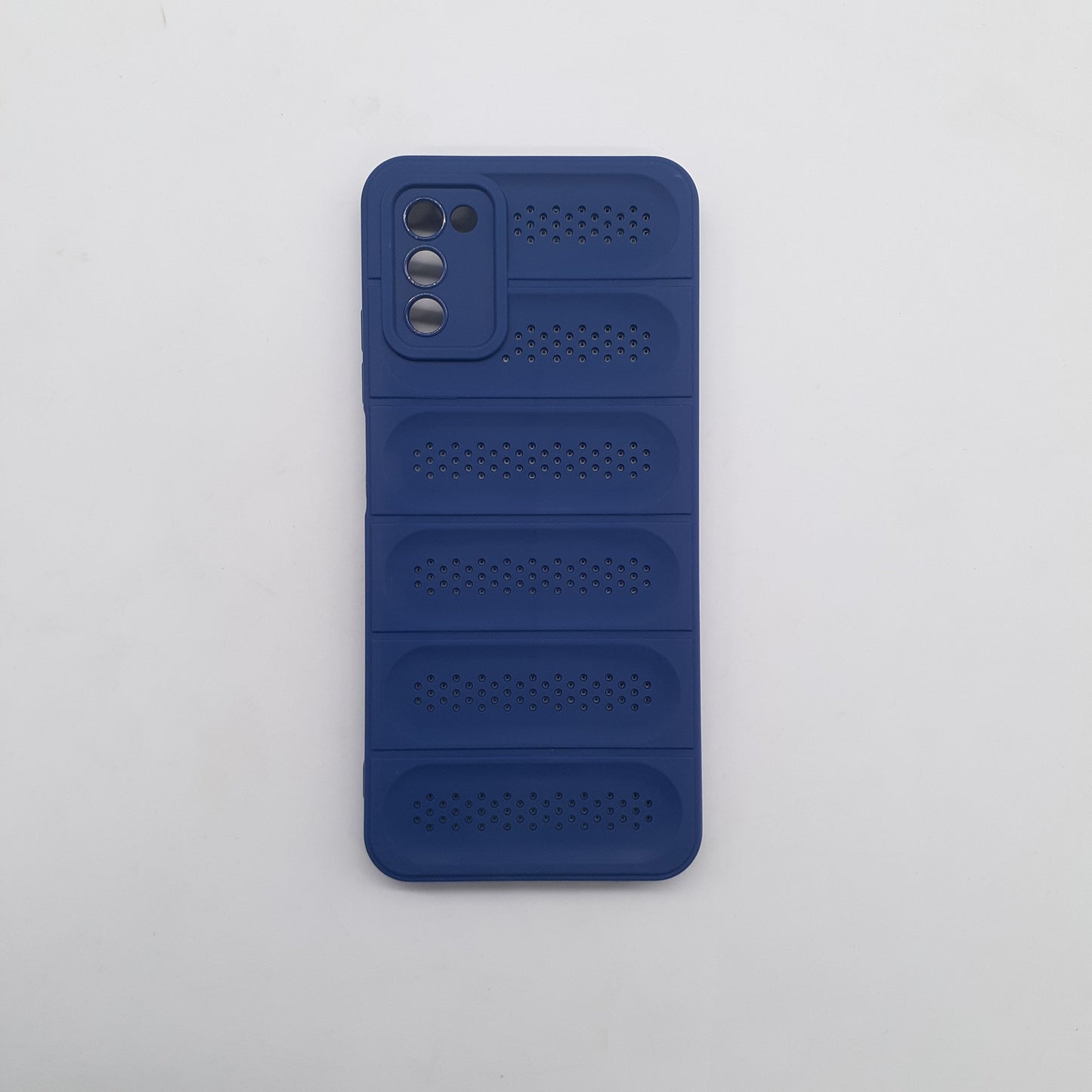 Samsung M02s Cooling Bumper Phone Case: Heat Dissipation, Shockproof, Transparent TPU Back Cover