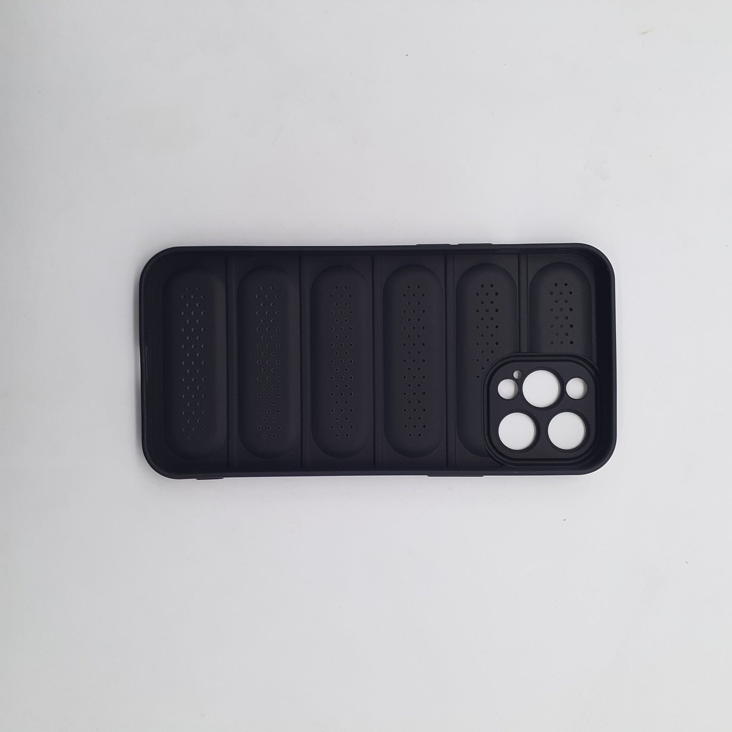 iPhone 12 Pro Max Case: Ultra Slim Shockproof TPU Cover with Heat Dissipation, Breathable Hollow Design, and Camera Protection