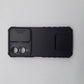 KEYSION Shockproof Armor Case Vivo Y17S Slide Camera Lens Protection Kickstand Back Cover Heavy Duty