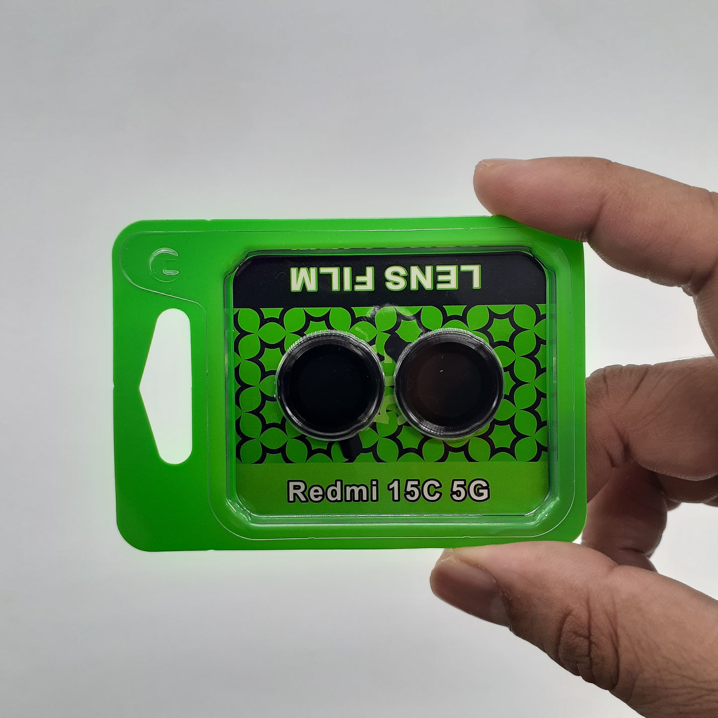 Redmi 15C Camera Lens Protector: Premium Metal Alloy and 9H Tempered Glass Cover for Full Scratch and Impact Protection