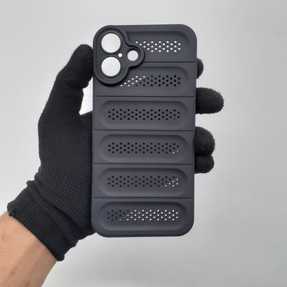 iPhone 16 Plus Phone Case: Rugged, Shockproof TPU Cover with Enhanced Heat Dissipation & Non-Slip Grip