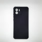 Redmi A1 Carbon Fiber texture Hard Rubber armour back cover shock-porof case