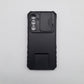 Samsung A54 5G Case Slide Camera Protector Slim Hybrid Shockproof Rugged Cover Built in Kickstand Black