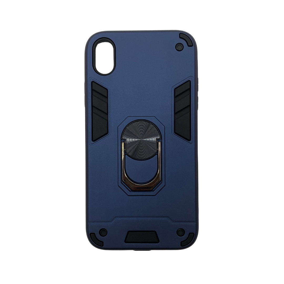iPhone XR Hard Case with Ring Holder, Shockproof Slim Cover