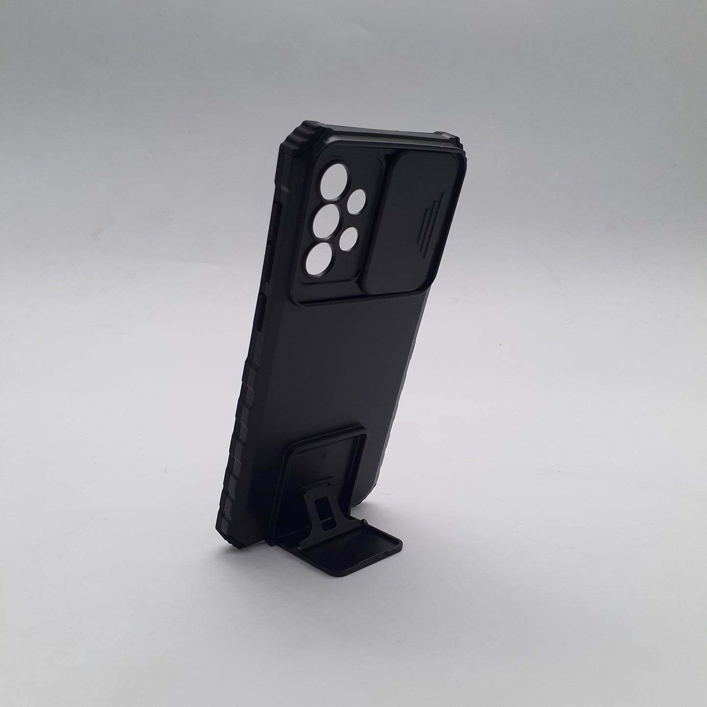 Samsung A73 5G Case Hybrid Protective Hard TPU Ring Metal Stand Slide Camera Cover