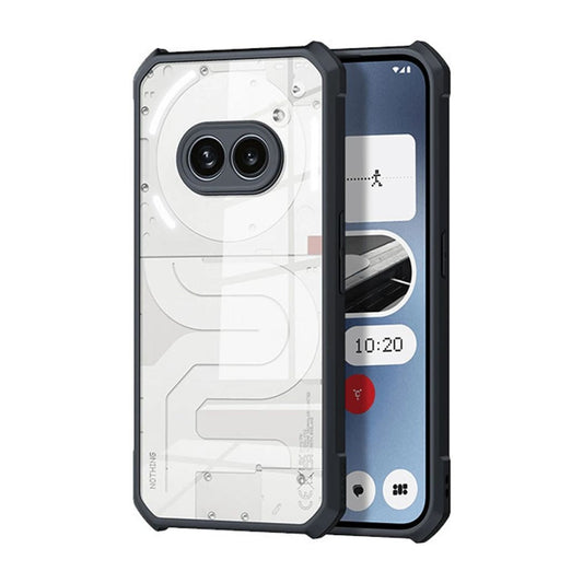 Nothing 2A case Matte Black Back Cover Soft Silicone TPU Bumper case