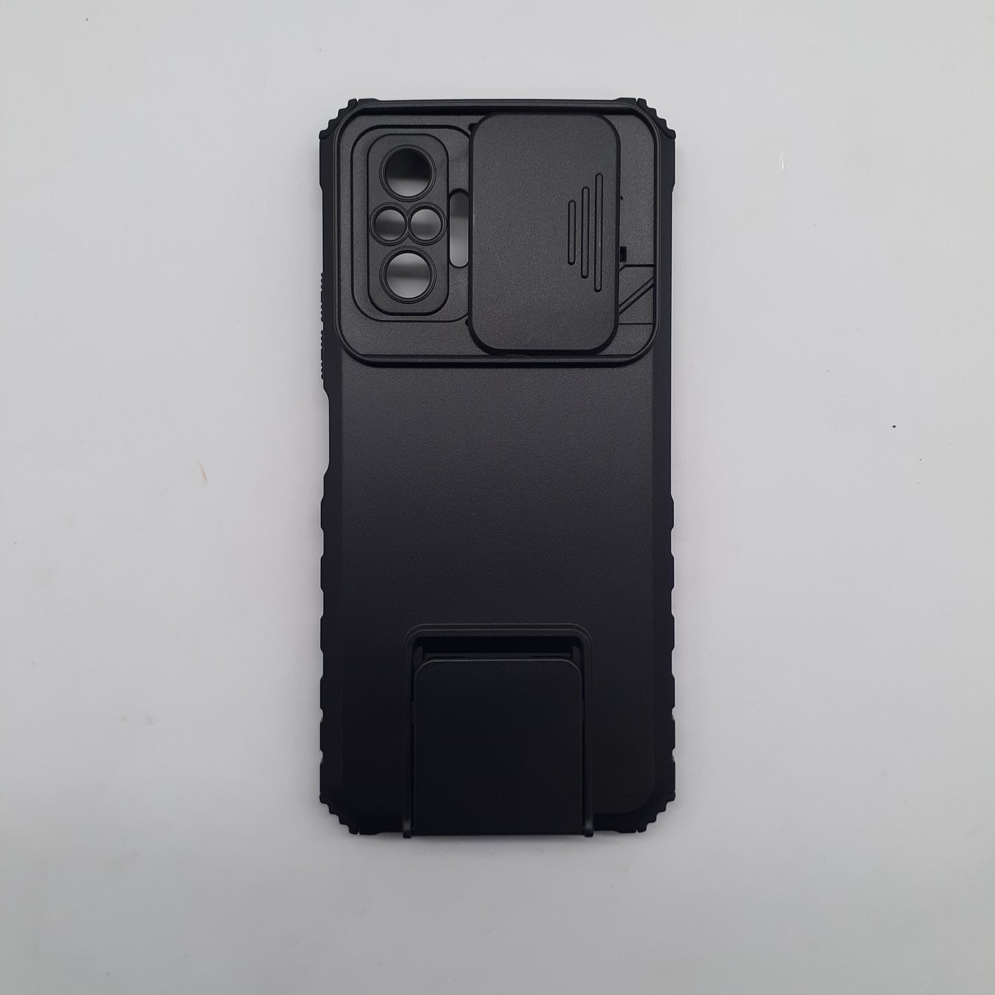 Redmi Note 10 Pro Heavy Duty Protective Case Camera Slide Cover Integrated Kickstand Shockproof Military Grade Defense