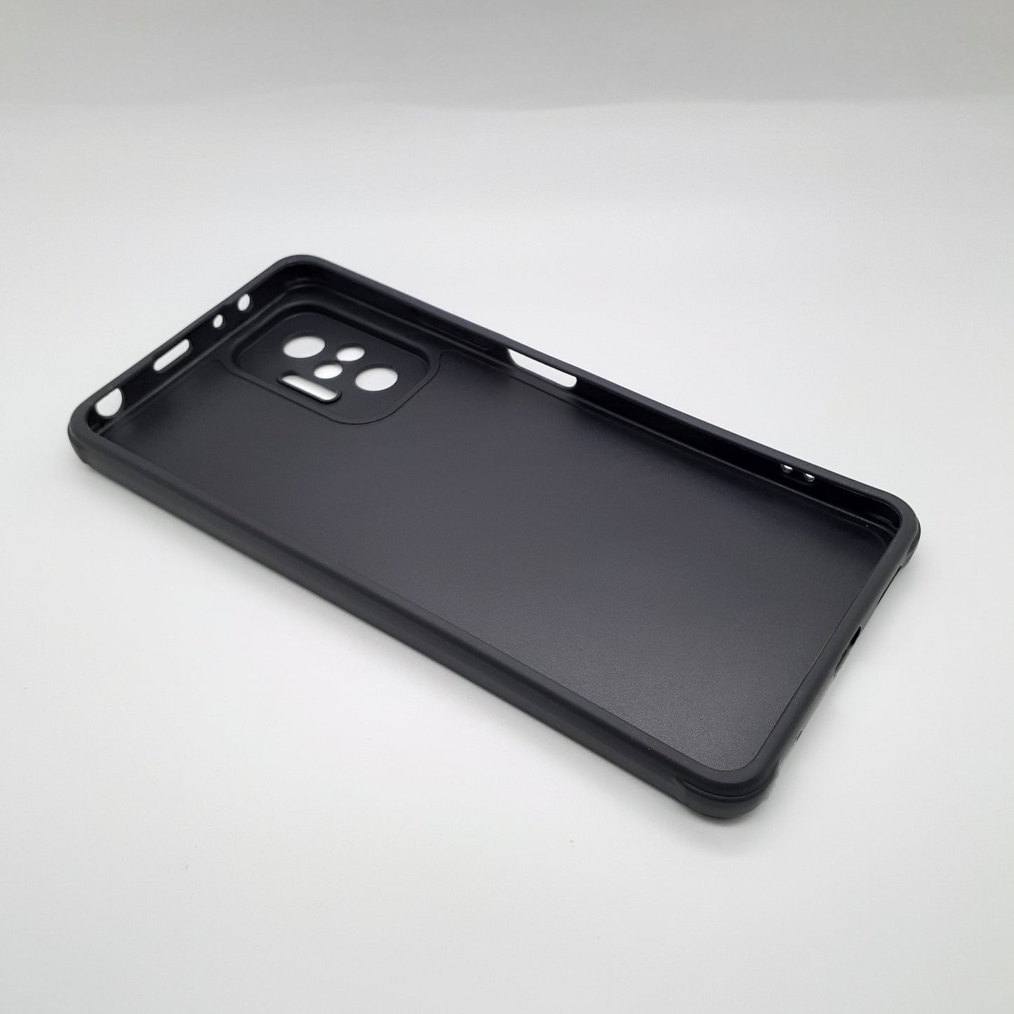 Redmi Note 10 Pro Carbon Fiber texture Hard Rubber armour back cover shock-porof case