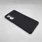 OPPO A60 Carbon Fiber texture Hard Rubber armour back cover shock-porof case