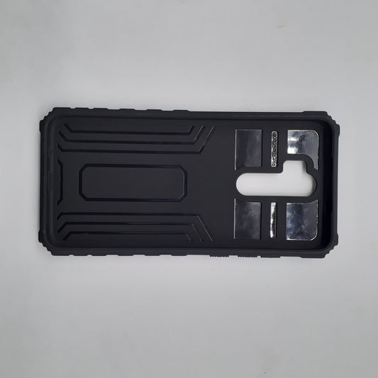 Redmi Note 8 Pro Rugged Phone Case Sliding Camera Cover Kickstand Hands Free Viewing