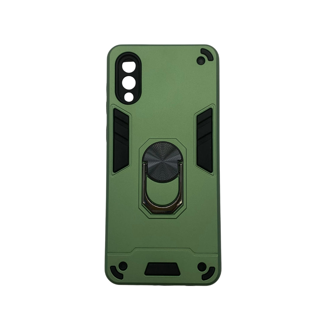 Samsung A02/M02 Shockproof Hard PC Case with Ring Holder Slim Cover