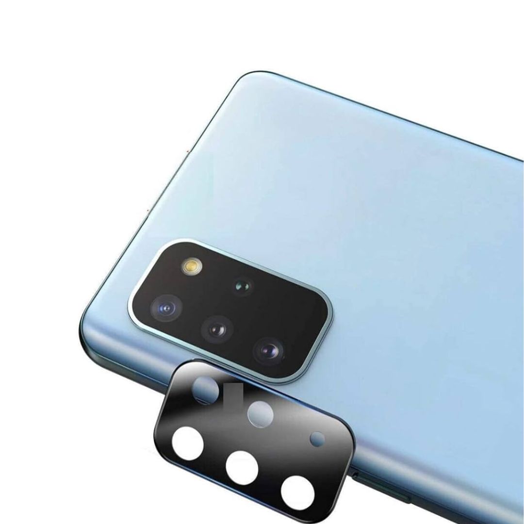 Perfect Samsung Mobile Camera Lens Galaxy S20, S20 Plus, S20 Ultra, A71, A51, A20s, A21s, M21 Metal Shield Strong Protector with clear View for Samsung Mobiles