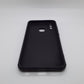 Vivo Y91 Carbon Fiber texture Hard Rubber armour back cover shock-porof case