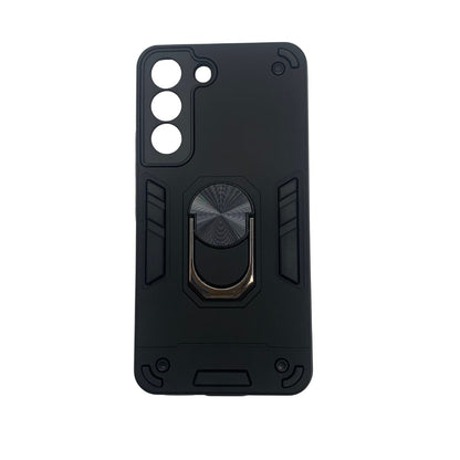 Samsung S22 Hard PC Case with Ring Holder, Shockproof Slim Cover