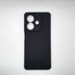 OPPO A3x Carbon Fiber texture Hard Rubber armour back cover shock-porof case