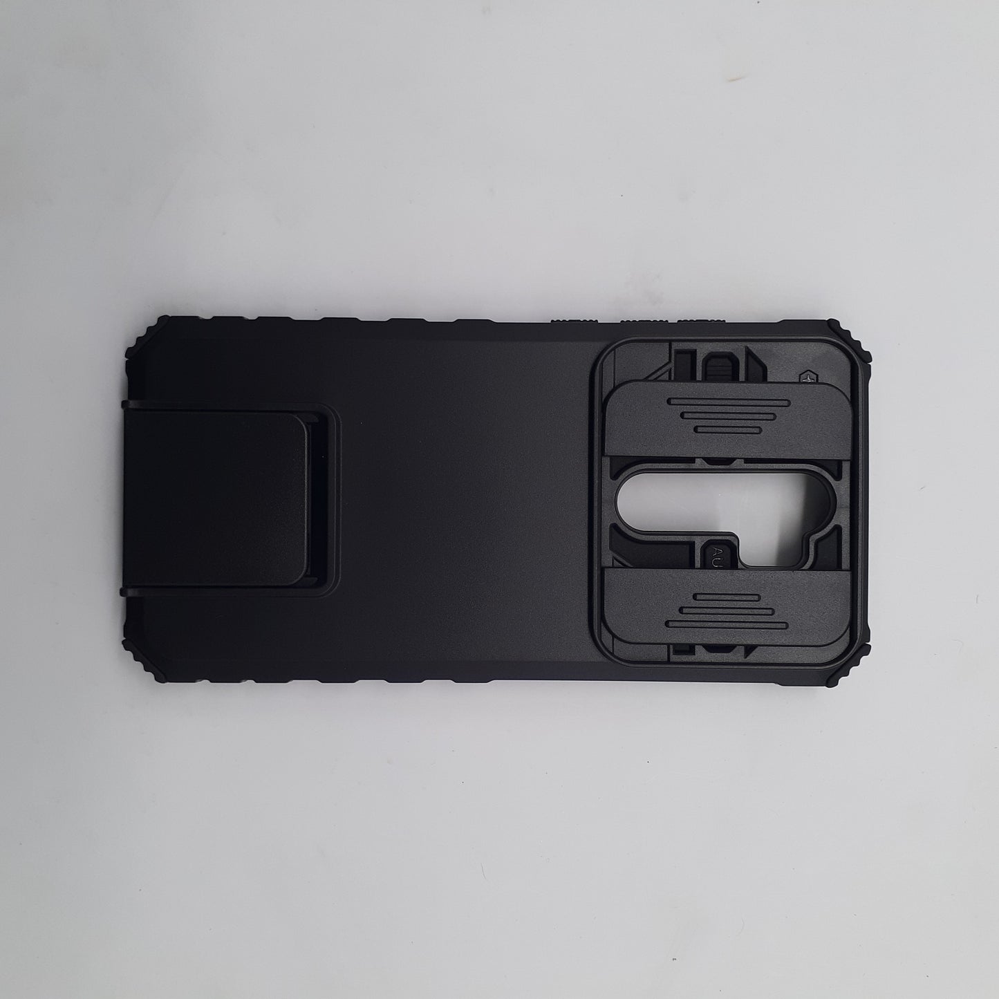 Redmi Note 8 Pro Rugged Phone Case Sliding Camera Cover Kickstand Hands Free Viewing