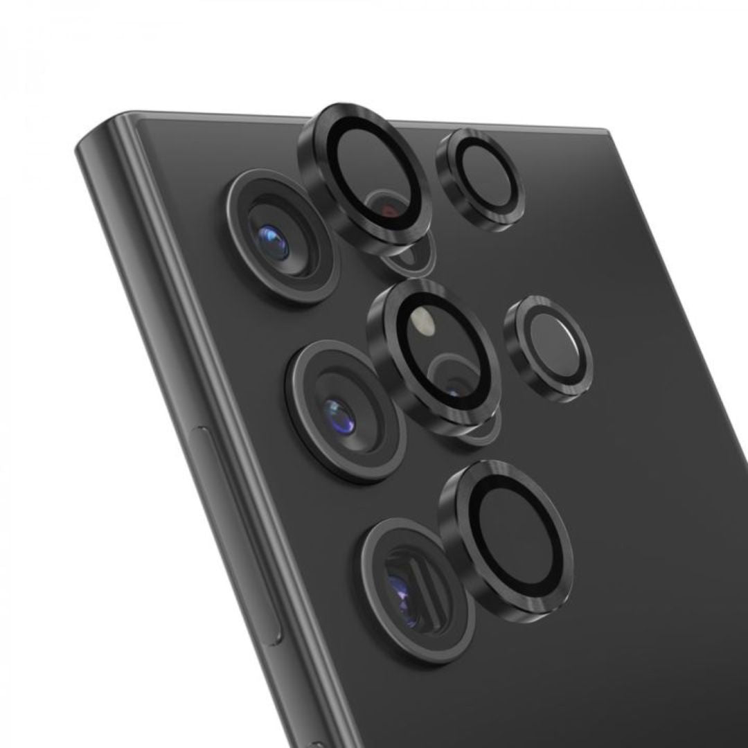 Samsung S24 Ultra Camera lens protection Ring with Tempered glass