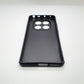 Redmi Note 14 Pro 4G Carbon Fiber texture Hard Rubber armour back cover shock-porof case