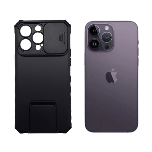 iPhone 14 Pro Max Case Slide Camera Cover Heavy Duty Shockproof Bumper Built in Kickstand Magnetic Car Mount Holder