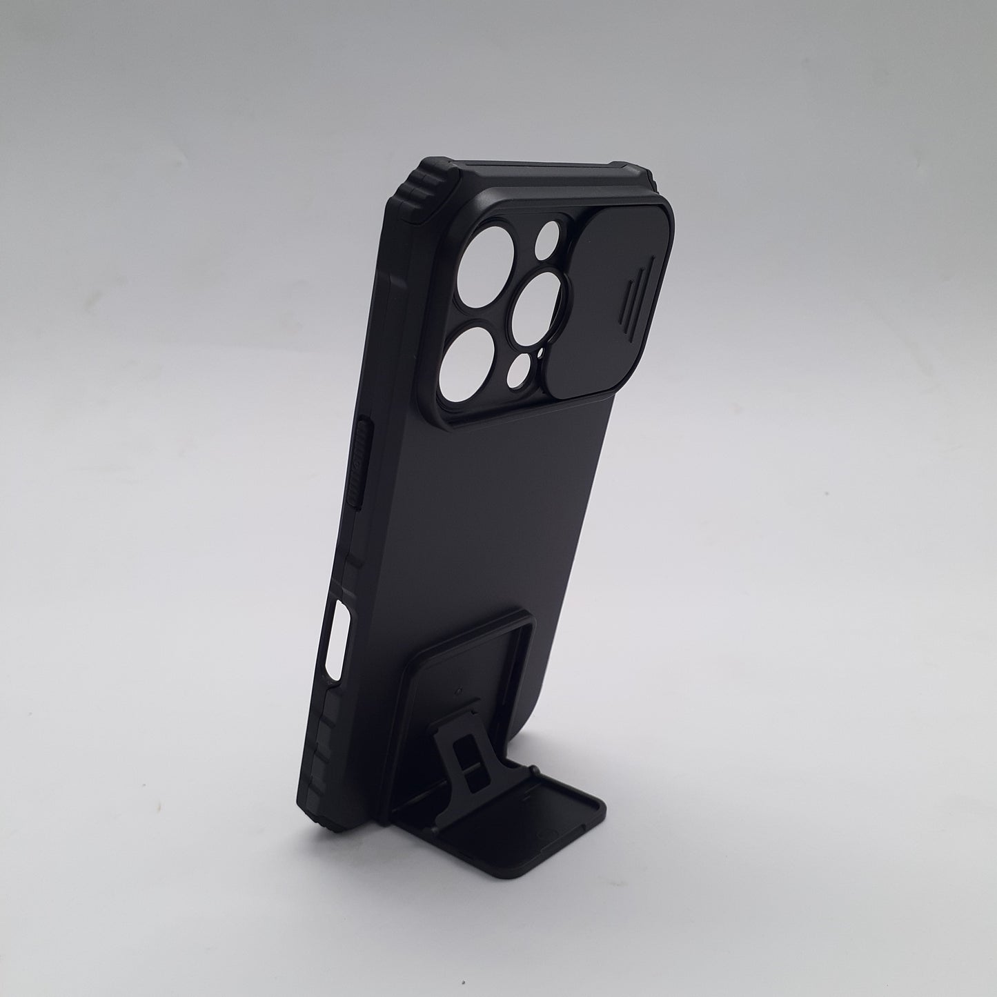 iPhone 16 Pro Case MagSafe Kickstand Slide Camera Cover Heavy Duty Shockproof Integrated Stand