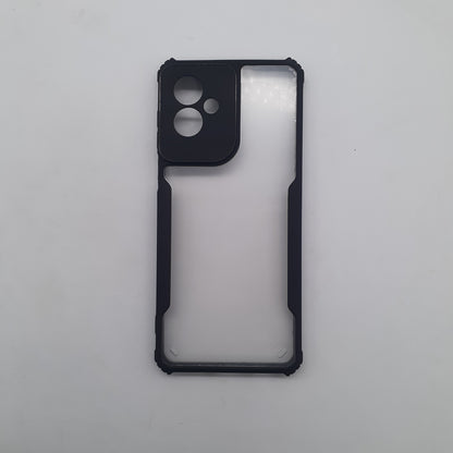 Motorola Moto G14 iPAKY Heavy-Duty Shockproof Protection Phone Case with Reinforced Edges, Crystal Clear Anti-Drop Cover, and Enhanced Grip
