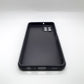 Samsung A22 Carbon Fiber texture Hard Rubber armour back cover shock-porof case