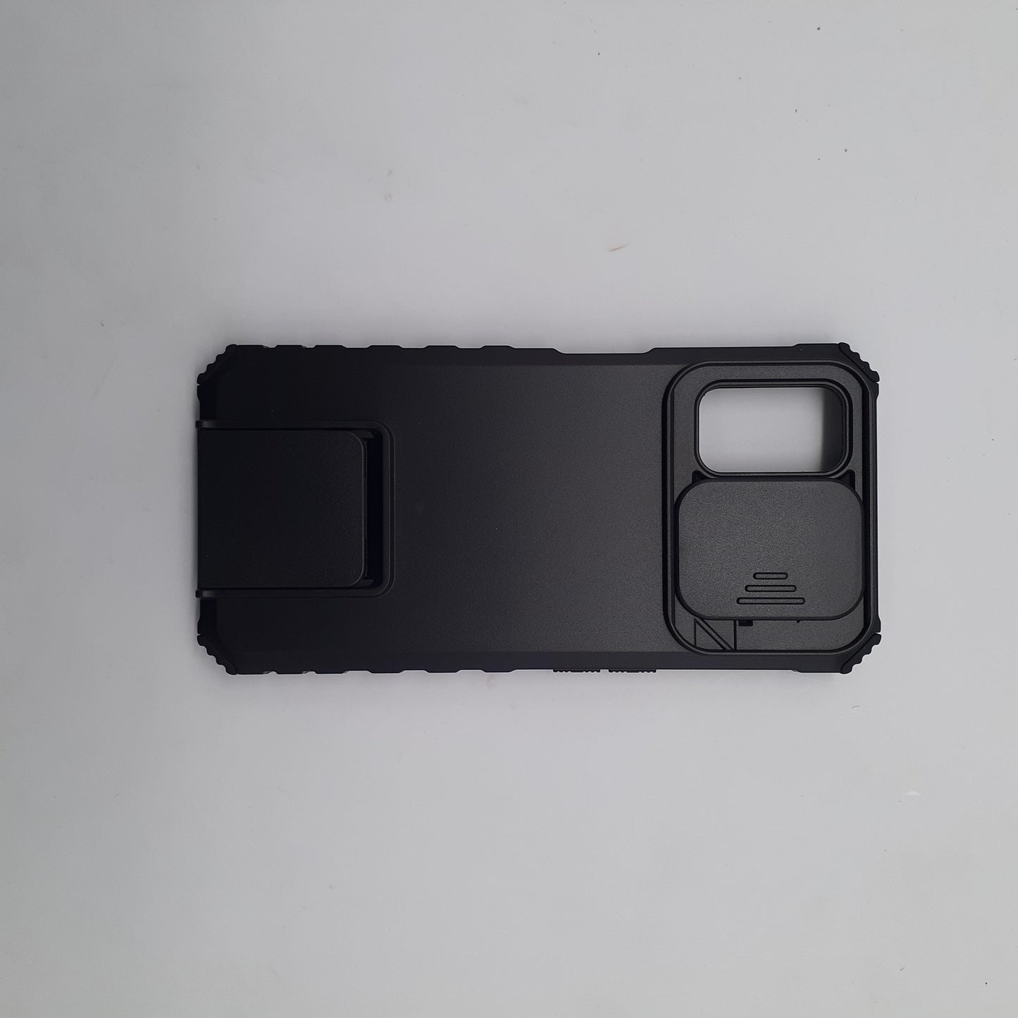 OPPO A92 Shockproof Case Camera Slide Cover Built-in Kickstand Heavy Duty Protection Anti-Scratch Full Body Phone Cover