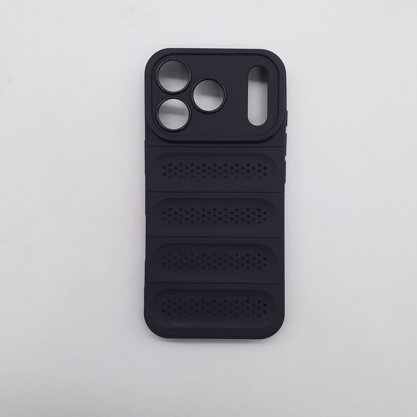 Premium iPhone 17 Pro Case: Strong TPU Material, Maximum Shockproof Drop Protection, Enhanced Heat Dissipation, Black Slim Cover
