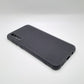 Samsung A50 Carbon Fiber texture Hard Rubber armour back cover shock-porof case