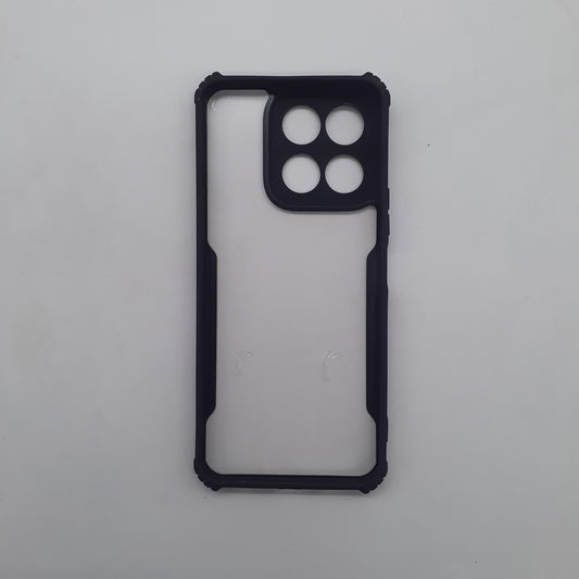 HONOR X5b iPAKY Shockproof Edge Reinforced TPU Case with Anti-Slip Frosted Grip and Transparent Hybrid Protection Cover