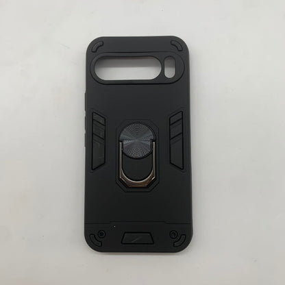 Pixel 9 Pro XL Hard PC Case with Ring Holder - Shockproof Slim Cover