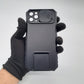 Heavy Duty iPhone 11 Pro Max Case Sliding Camera Cover Integrated Kickstand Protection Viewing