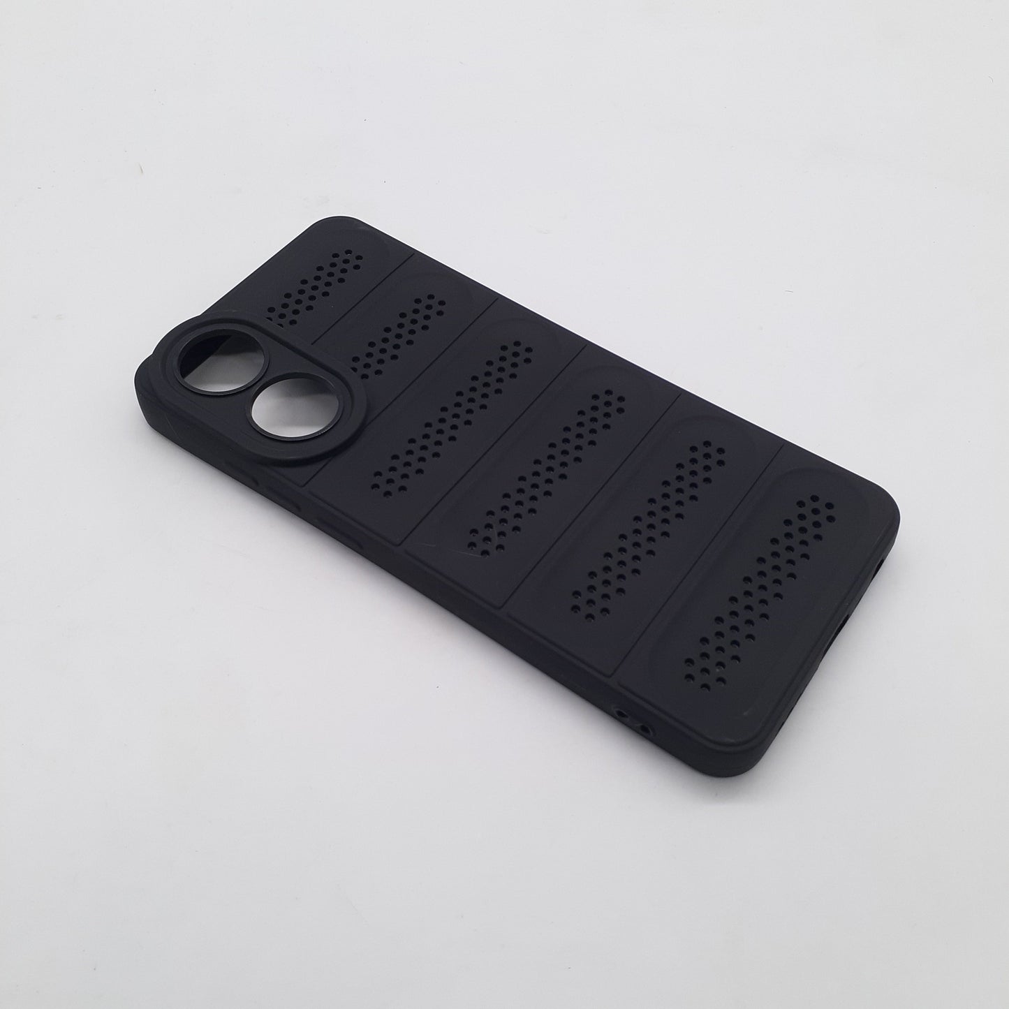 OPPO A78 4G Strong TPU Shockproof Phone Case, Ultra Slim Rugged Bumper Cover with Heat Dissipation & Anti-Scratch Protection