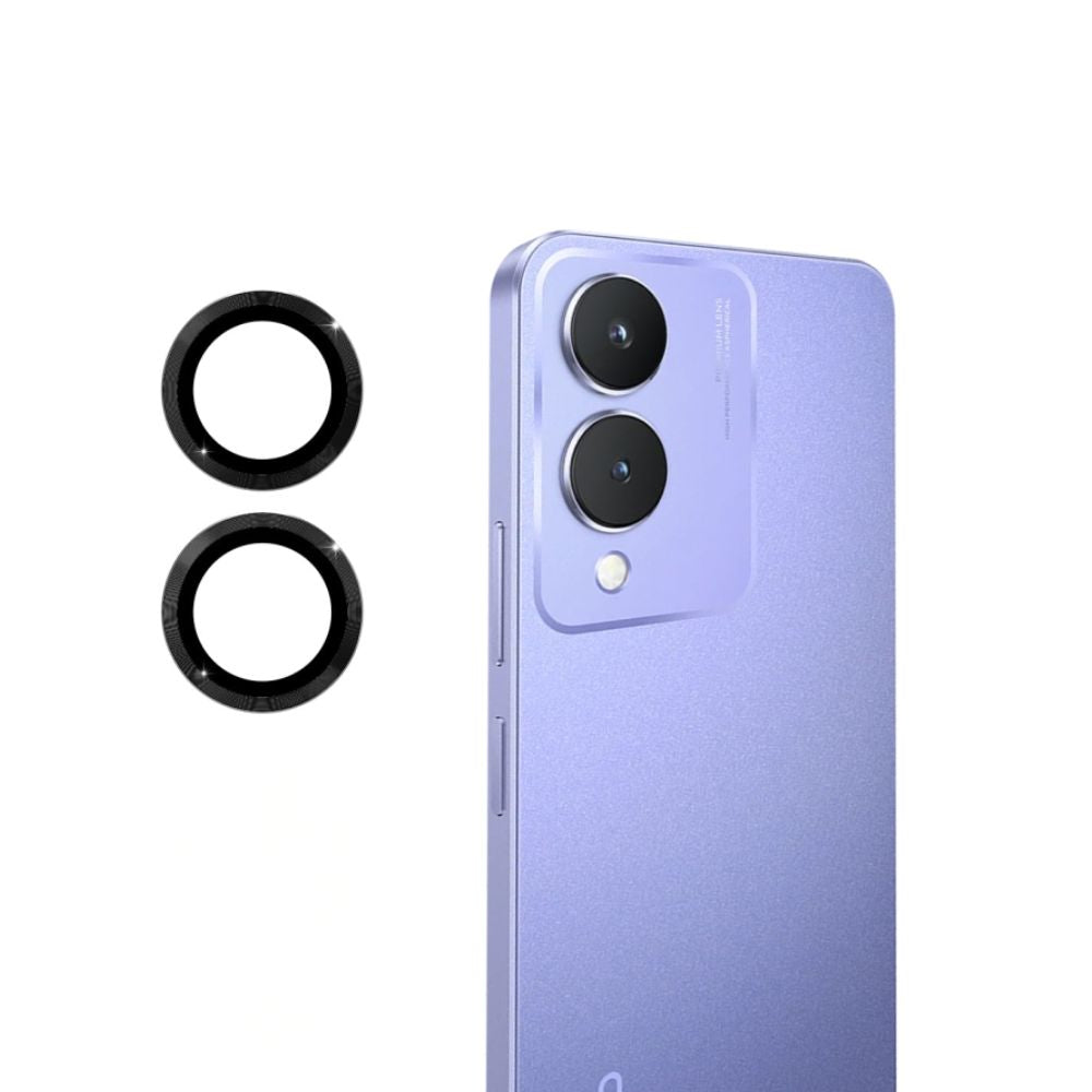 Vivo Y17s Camera Lens Protector: Premium Metal Frame with Tempered Glass Shield for Ultimate Scratch and Impact Protection