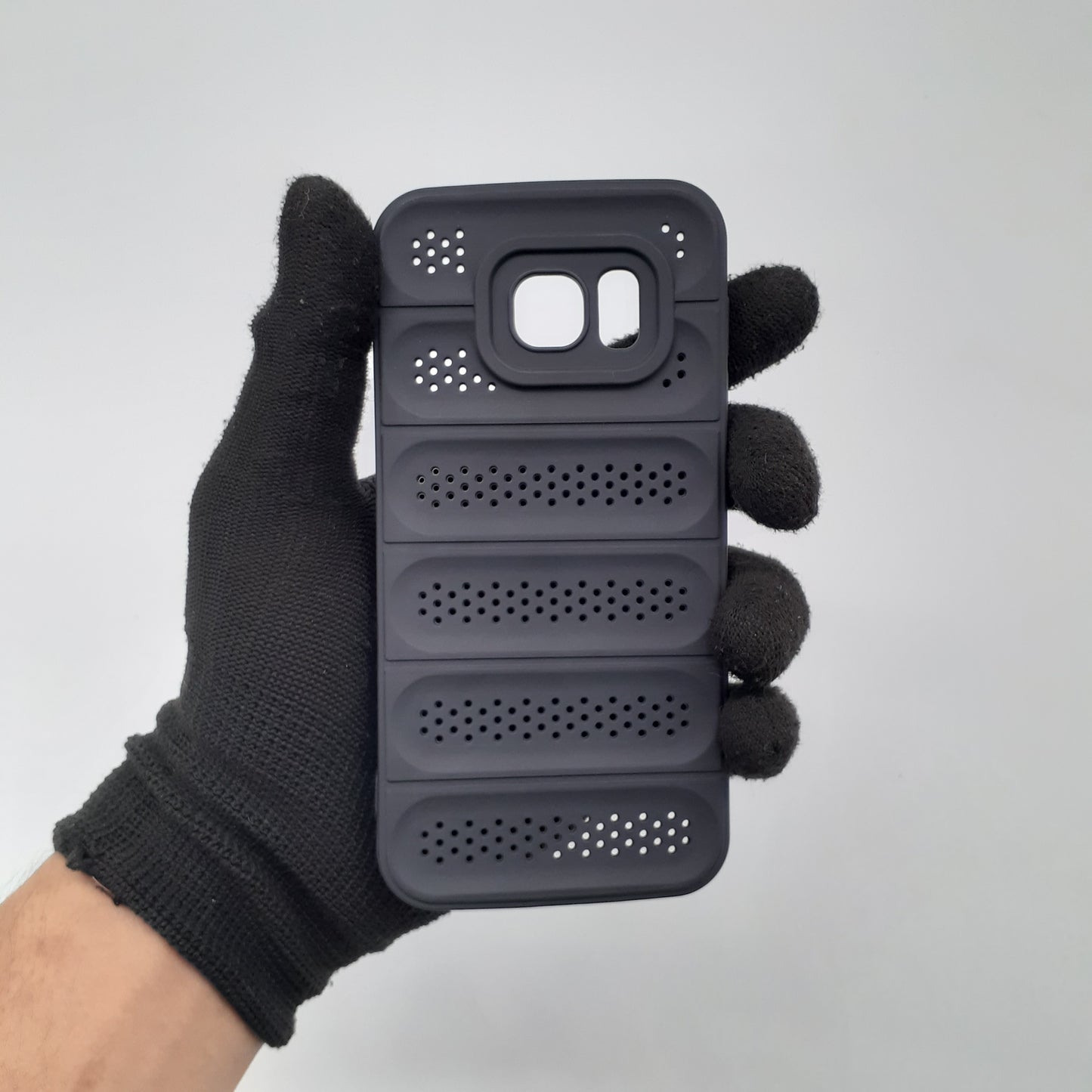 Best Samsung S7 Case - Black TPU, Shockproof, Heat Dissipation Full Protection Cover