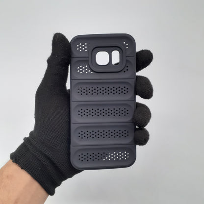 Best Samsung S7 Case - Black TPU, Shockproof, Heat Dissipation Full Protection Cover