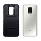 Redmi Note 9 Case Heavy Duty Shockproof Full Body Protective Cover Sliding Camera Lens Protector Built in Kickstand Video Viewing