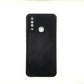 Vivo Y12 Carbon Fiber texture Hard Rubber armour back cover shock-porof case