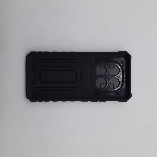 Redmi Note 14 Pro 5G Case Dual Layer Shockproof Cover Slide Camera Protection 360 Ring Kickstand Holder