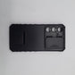 Samsung S24 FE Heavy Duty Shockproof Case Sliding Camera Protection Integrated Kickstand Hands-Free Viewing