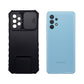 Samsung A32 Military Grade Phone Case Sliding Camera Cover Integrated Kickstand Shockproof Hybrid Bumper Anti-Scratch Drop-Proof Protection