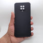 Redmi Note 9 Pro Carbon Fiber texture Hard Rubber armour back cover shock-porof case