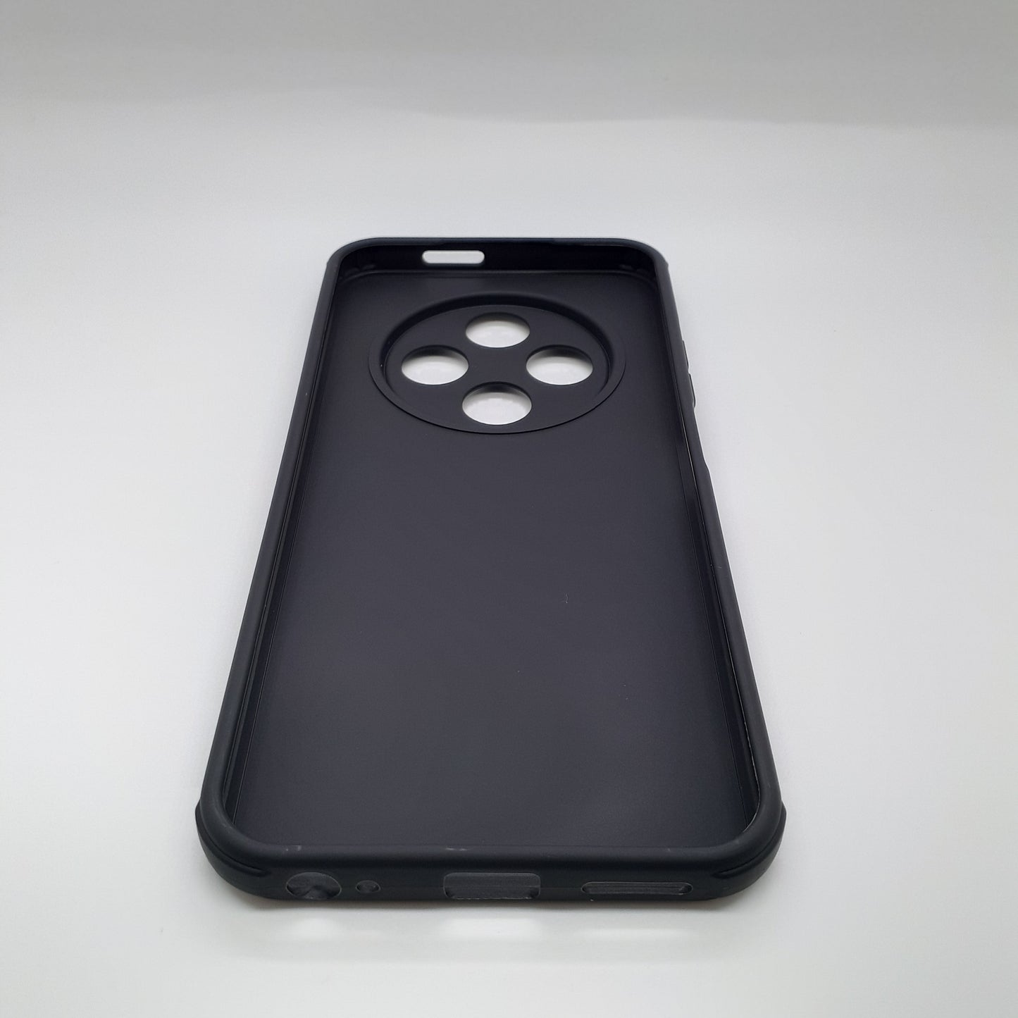 Tecno Spark 30C Carbon Fiber texture Hard Rubber armour back cover shock-porof case