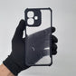 infinix Smart 10 iPAKY Shockproof Hybrid Phone Case with Reinforced Edges and Soft Feel Anti-Slip Grip for Heavy Duty Protection