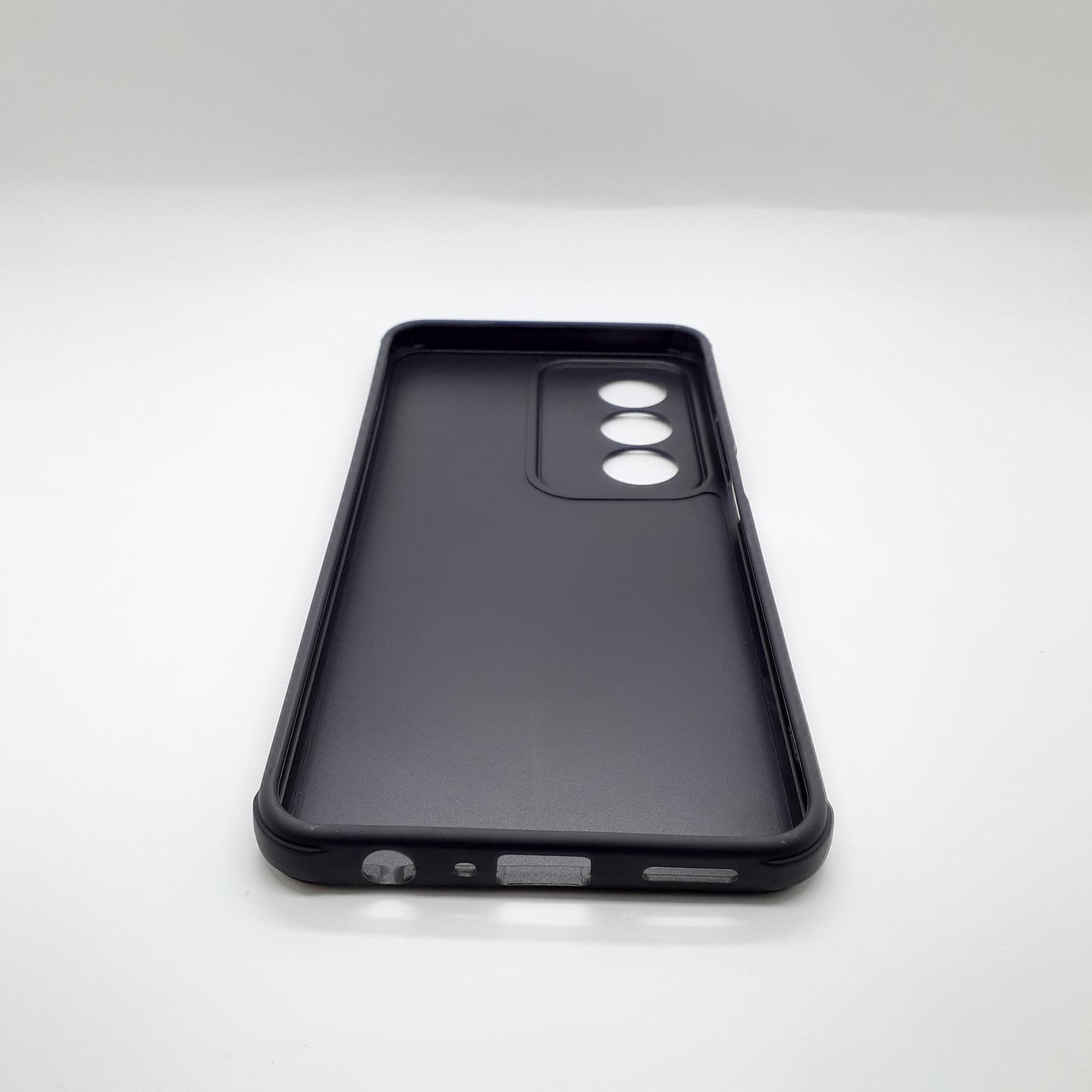 OPPO A3 Pro Carbon Fiber texture Hard Rubber armour back cover shock-porof case