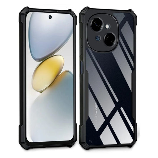 Tecno Spark Go 1 case Matte Black Back Cover Soft Silicone TPU Bumper case